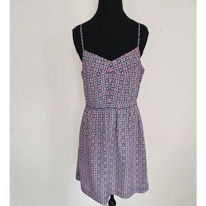 J. Crew Women's Cami Short Sleveless Spaghetti Strap Mini Dress Size 6 Romantic